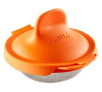 CUOCIUOVA PER MICROONDE LEKUE Egg Poacher, Filtro perforato in acciaio inox, Coperchio in silicone platinico