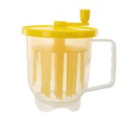 Cuociuova per microonde, portatile, con manovella manuale, per preparare uova e friggitrice sicura per microonde, per colazione, pranzo, preparazione dei pasti, casa, ufficio, viaggio