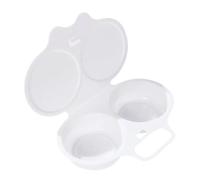 Cuociuova Per Microonde, Stampo Per Bracconiere In PP Per Colazione | Cuociuova A Microonde Progettato Per Una Colazione Facile E Veloce, Per Preparare Uova In Camicia E Pasti Ricchi Di Proteine