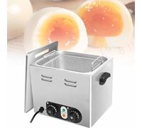 Cuociuova professionale da 45 pezzi, con cestello a rete, grande capacità, controllo della temperatura e timer, teglia per cuocere le uova in camicia per ristorante
