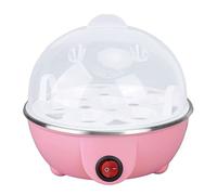 Cuociuova Rapido, Cuociuova Elettrico con Spegnimento Automatico, Uova Sode, Bracconiere, Creatore di Frittate, Anti-combustione Secca Bracconiere di (Rosa)