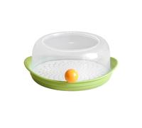 Cuocivapore per microonde per cucinare, contenitore riutilizzabile per | Cestello per cottura a vapore per riscaldare casa, colazione, patate, mais, cucina, tavolo, formaggio, verde