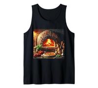 Cuoco dello Chef della Torta del Mattone del Forno della Pizza Canotta