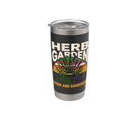 Cuoco e giardiniere del giardino delle erbe Bicchiere termico in acciaio inox doppia parete