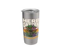 Cuoco e giardiniere del giardino delle erbe Bicchiere termico in acciaio inox doppia parete