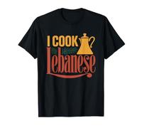 Cuoco Libanese Cucina Cultura Gastronomica Maglietta