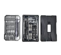 CUOFYUNL 73 Pezzi Kit Cacciavite Accurato Magnetico 4x28mm Cromo Opaco Punte Riducenti Diametro Lungo JM-8172