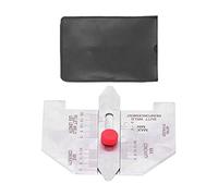 CUOFYUNL Calibro di ispezione della saldatura Strumento automatico di misurazione 'altezza della saldatura d'angolo in acciaio inossidabile Gamma 20 mm