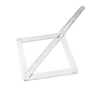 CUOFYUNL Corner Angle Finder Reliquie da soffitto Goniometro quadrato Strumento portatile regolabile in lega di alluminio