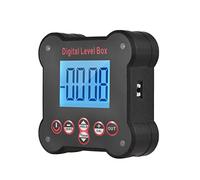 CUOFYUNL Inclinometro Digitale 4 * 90° Indicatore di Livello e Angolo Elettronico Cercatore di Angolo Magnetico Retroilluminazione LCD Goniometro Digitale Strumento di Misura per