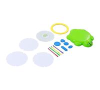 CUOFYUNL Kit di righello per pittura multifunzionale per bambini Modello di geometria Modello di disegno Righello Set di righelli per disegno a spirale