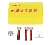 CUOFYUNL Tester di corrente per elettromagnete Set di ganci per campana elettrica con bobina elicoidale per esperimenti di fisica