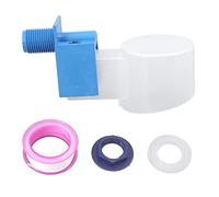 CUOFYUNL Valvola di controllo del livello 'acqua ABS Filettatura esterna G1/2 Controllo automatico del galleggiante 'acqua per serbatoio 'acqua (Ingresso acqua laterale)