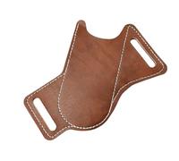 Cuoio DELL'UNITÀ di elaborazione Pieghevole Cutter Guaina Cintura Borse Tasca Strumento di Immagazzinaggio Caso Outdoor Multitool Holder Vita Cintura