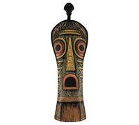 Cuoio Golf Head Cover Set Horror Hut Tarocchi | Copritesta in pelle di alta qualità con etichette numeriche per driver Fairway Wood Hybrids
