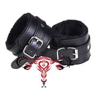 Cuoio Nero Liscio Guanti Di Equitazione In Peluche Confortevoli, Guanti Di Allenamento Vintage, Regali Di Coppia - K22