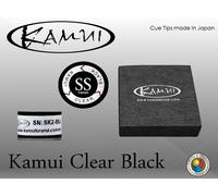 CUOIO PER STECCA DA BILIARDO KAMUI CLEAR BLACK SUPERSOFT (NO474)