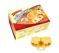 Cuoio per uova per microonde, Cuoio per uova per microonde | Friggitrice per uova a microonde con 2 cavità - Cuocere due uova alla volta, stampo per cucinare uova di alimentare p