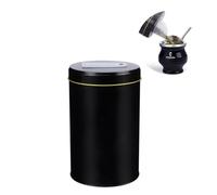 Cuopru Yerbero Yerba Mate Contenitore con beccuccio, coperchio versante, facile da riempire, adatto per dispenser di zucchero, tè, caffè, caffè macinato (marrone)