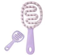 Cuor capelluto in silicone, strumento di presa comodo | Massager di setola flessibile per il ringiovanimento del cuoio capelluto, accessorio per la pulizia dei capelli delicata stimola uomini, donne