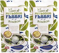 Cuor di Pistacchio Fabbri Bombon 120g (Confezione da 2)