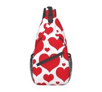 Cuore 08 Borsa a tracolla a cuore Zaino a tracolla carino Zaino da giorno Borsa casual per San Valentino Borsa da donna