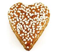 Cuore al miele - Pane di zenzero con miele e perle di zucchero - Cuore 250g