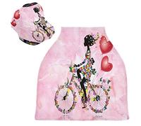 Cuore Amore Bici Passeggino Tettoia Copri Seggiolino Copertura Infermieristica Auto per Bambini per L'Allattamento Al Seno Morbido Traspirante Elastica Tettuccio