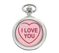 Cuore Amore i Love You Orologio da Tasca