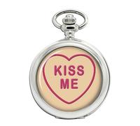 Cuore Amore Kiss Me Orologio da Tasca