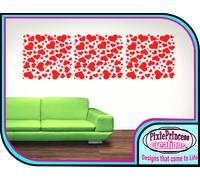 Cuore Amore Motivo A Mylar 190 Stampo Aerografo Vernice Spray Craft Shabby Chic