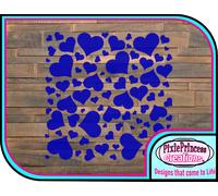 Cuore Amore Motivo A Mylar 190 Stampo Aerografo Vernice Spray Craft Vintage Room