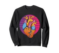 Cuore anatomico Cuore Realistico Regalo per cardiologo Felpa