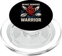 Cuore Aperto Cuore Chirurgia Guerriero Cool Mens Get Well Patient PopSockets PopGrip per MagSafe