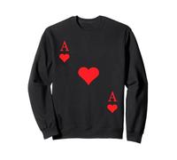 Cuore Ass - Biglietto di auguri e gioco di carte Valentin Felpa