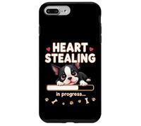 Cuore Boston Terrier Dog divertente regalo Bostie Puppy Custodia per iPhone 7 Plus/8 Plus