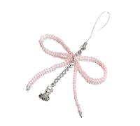 Cuore Bowknot Quattro Foglie Erba Telefono Shell Catena Romanzo Telefono Cordicella Del Telefono Perline A Mano Colore