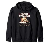 Cuore Cairn Terrier Cane Divertente Regalo Cairn Puppy Felpa con Cappuccio