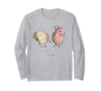 Cuore & Cervello With Love Maglia a Manica