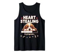 Cuore Cocker Spaniel Cane Divertente Regalo Cocker Spaniel Cucciolo Canotta