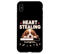 Cuore Cocker Spaniel Cane Divertente Regalo Cocker Spaniel Cucciolo Custodia per iPhone XS Max