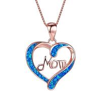 Cuore Collana Ciondolo Lettera Mamma Iniziale Collana Aperta A Forma Di Cuore Hollow Collo Catena Cuore Iniziale Collana Ciondolo Collana Per Le Donne RagazzeModa