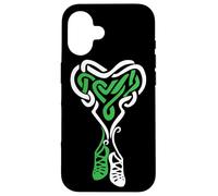 Cuore con nodo celtico irlandese Step Dancing Custodia per iPhone 16