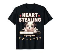 Cuore dalmata cane divertente regalo cucciolo dalmata Maglietta