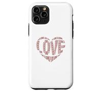 Cuore d'amore per ragazze e donne carino San Valentino Custodia per iPhone 11 Pro