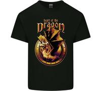 Cuore Del Drago Fantasy Maglietta Per Bambini