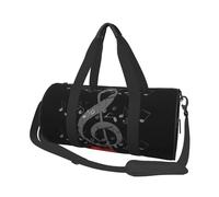 Cuore della nota musicale, Borsone da viaggio di grande capacità Borsa rotonda Borsa da viaggio sportiva Borsa da viaggio Borsa da fitness