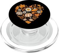 Cuore di autunno Ringraziamento Collage Design PopSockets PopGrip per MagSafe