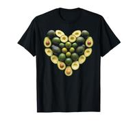 Cuore di avocado vegetale Maglietta