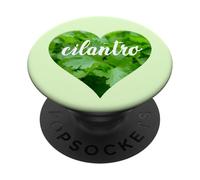 Cuore di coriandolo alle erbe PopSockets PopGrip Adesivo